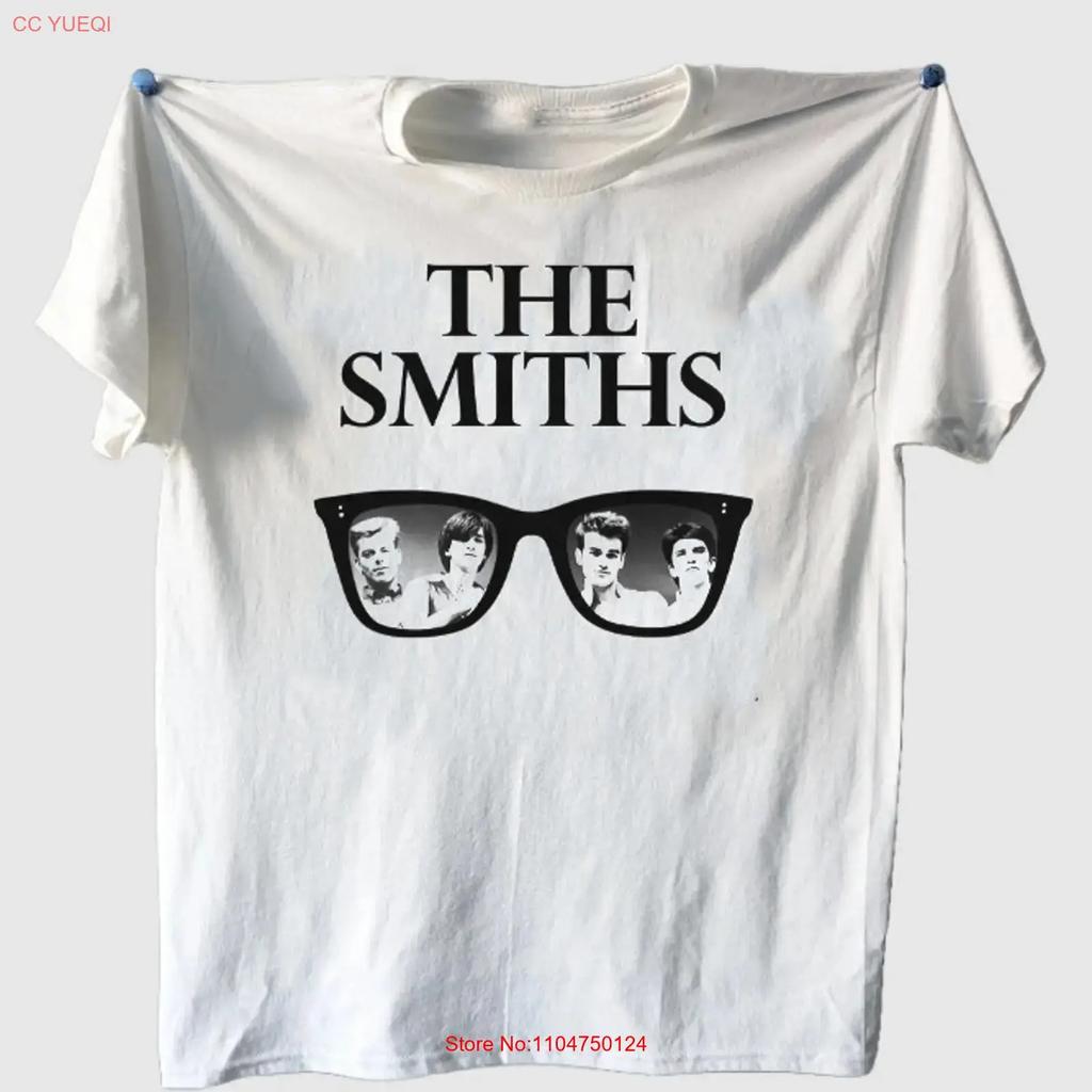 ГОРЯЧАЯ НОВИНКА The Smiths белая футболка Все размеры короткий рукав 3F666 винтаж Стиранная Повседневная Мягкая Универсальная уличная одежда дизайнерская одежда