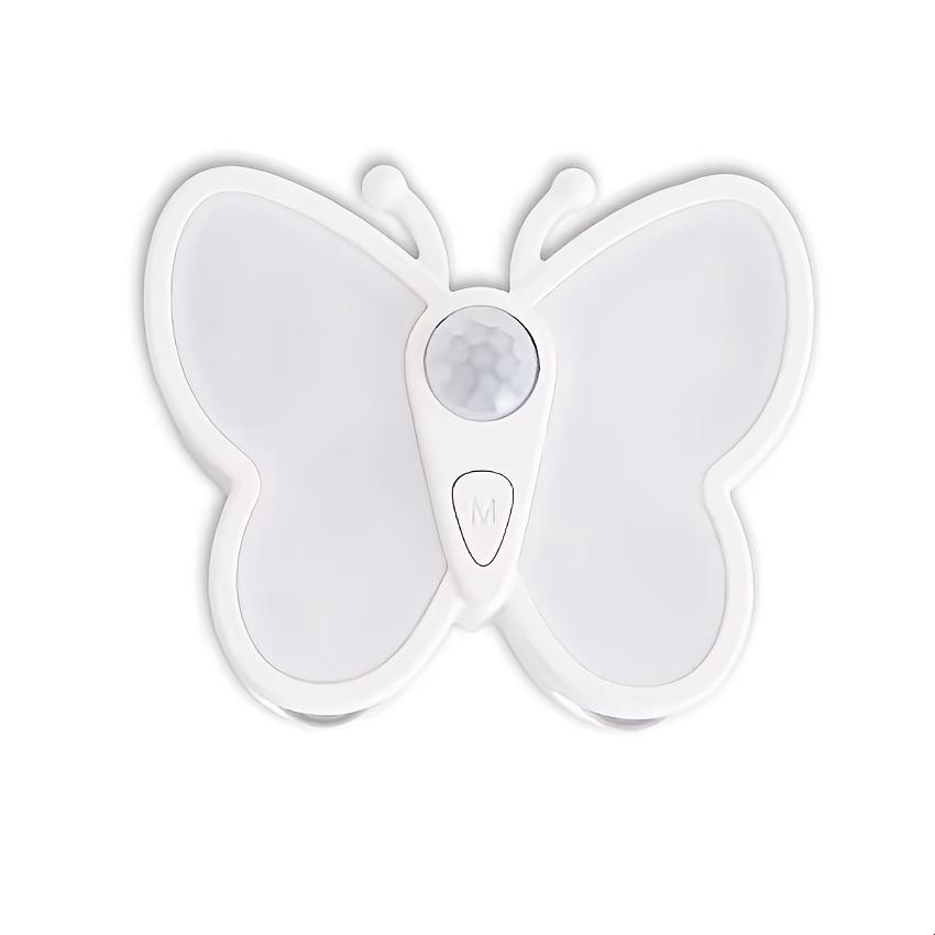 1PC intelligent human body sensor light rechargeable electromagnetic suction wireless sensor corridor aisle staircase wall-mounted night light