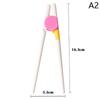 1 Pair Chopsticks For Sushi Baby Kids Food Sticks Easy Use Fun Learning Training