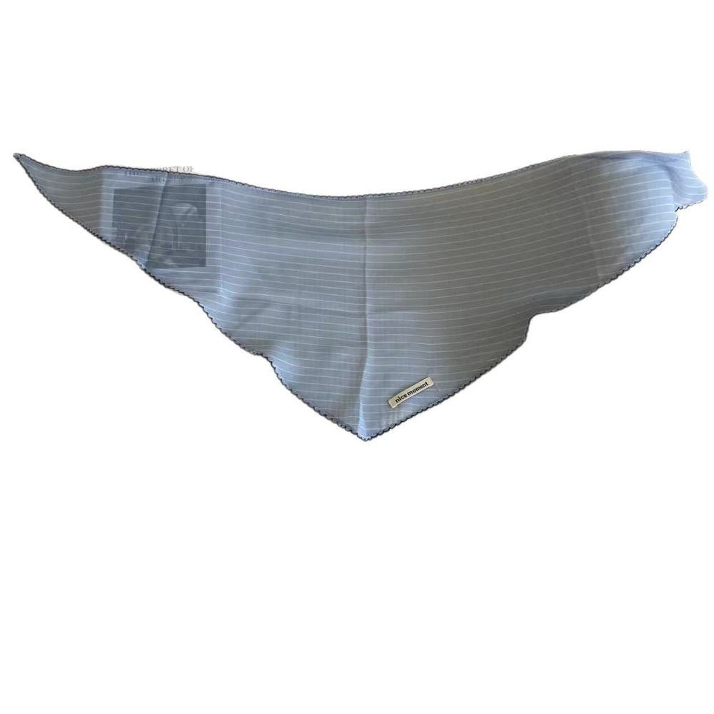 Breathable Triangular Hair Band Dot Printing Headscarf Fashion Sunshade Scarf Summer