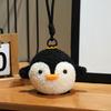 Птенец воробья Милый ворон Мультяшный плюшевый брелок Игрушка Аксессуар для сумки Украшение