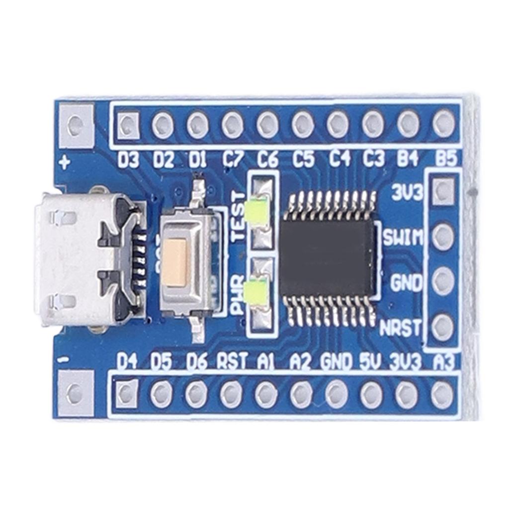 Минимальный системный модуль для макетной платы STM8S103F3P6 с Micro USB