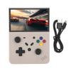 Handheld Game Console 4.3in 4K HD Display R43PRO Gaming Console with Memory Card Gray for Home Trave