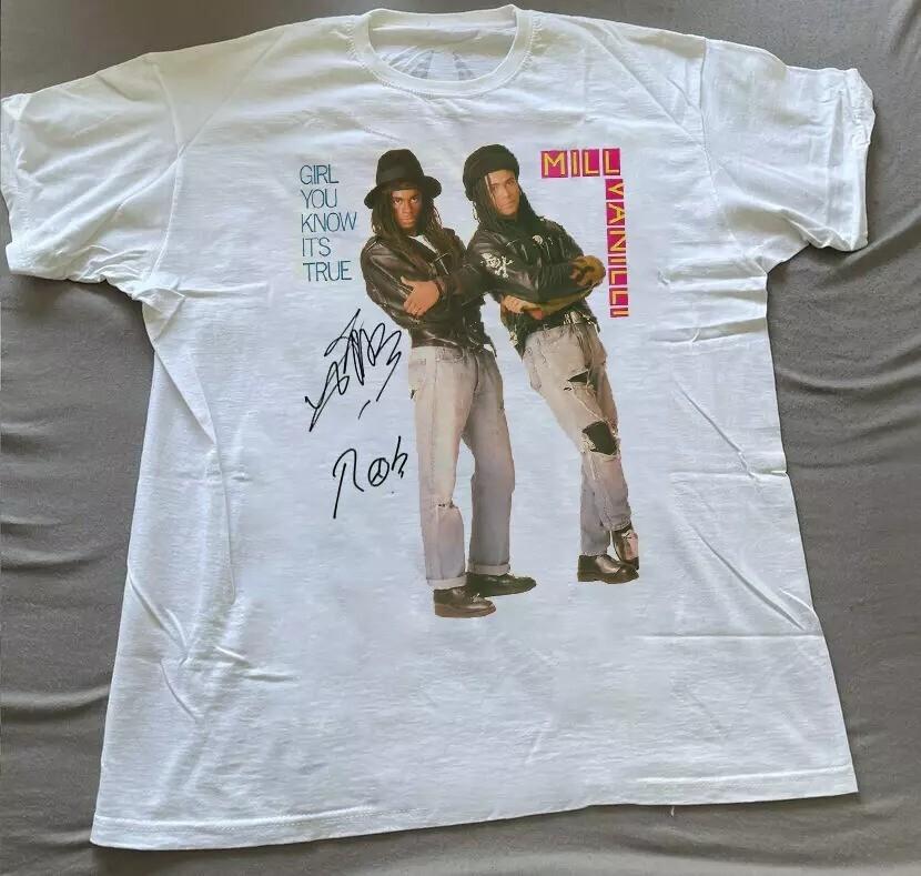 MILLI VANILLI Band Girl You Know It039s True Tee Unisex T-Shirt