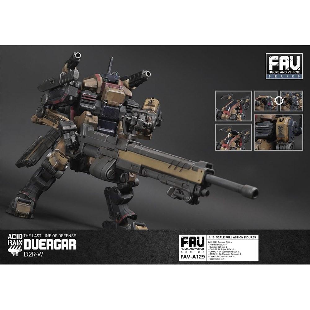 HiPlay Toy Alliance Acid Rain Wars Duerugal D2R-W FAV-A129 Articulated Figure Painted Complete Product