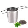 Multi Style Handle Tea Infuser Fine Mesh Coffee Filter Stainless Steel Strainer Teapot Cup Hanging Loose Leaf Spice Leak 1Pc