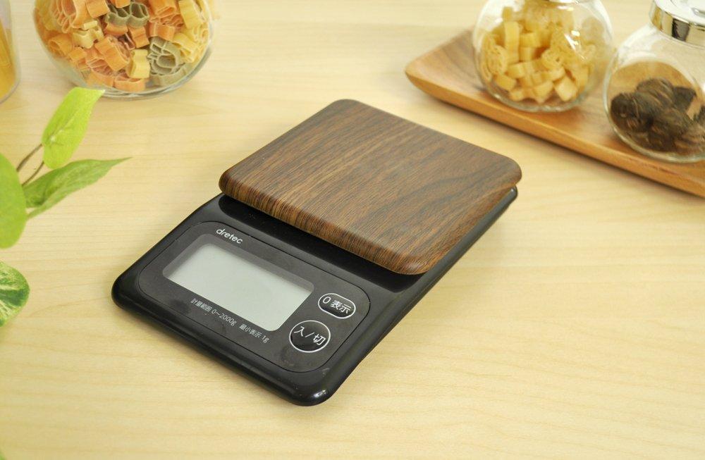 Цифровые весы Doritec с большим диагональным экраном для удобного просмотра в темноте, Forest, 2 кг, Дерево, KS-276DW