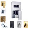Brass Bathroom Hot Cold Bath Mixer Valve Wall Mounted Water Control Valve Single Lever Shower Control Handle 5-Colors