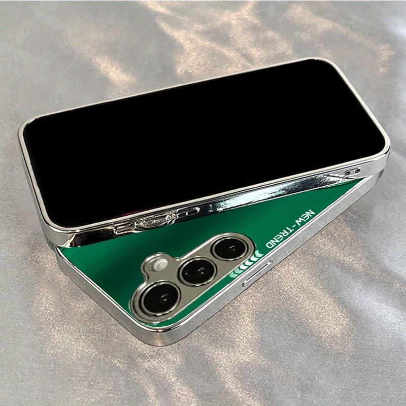 New Dark green texture Exquisite PhoneCase for Samsung Galaxy S26 S25 S24 S23 S22 S21 FE Ultra Plus Men women Built-in glass