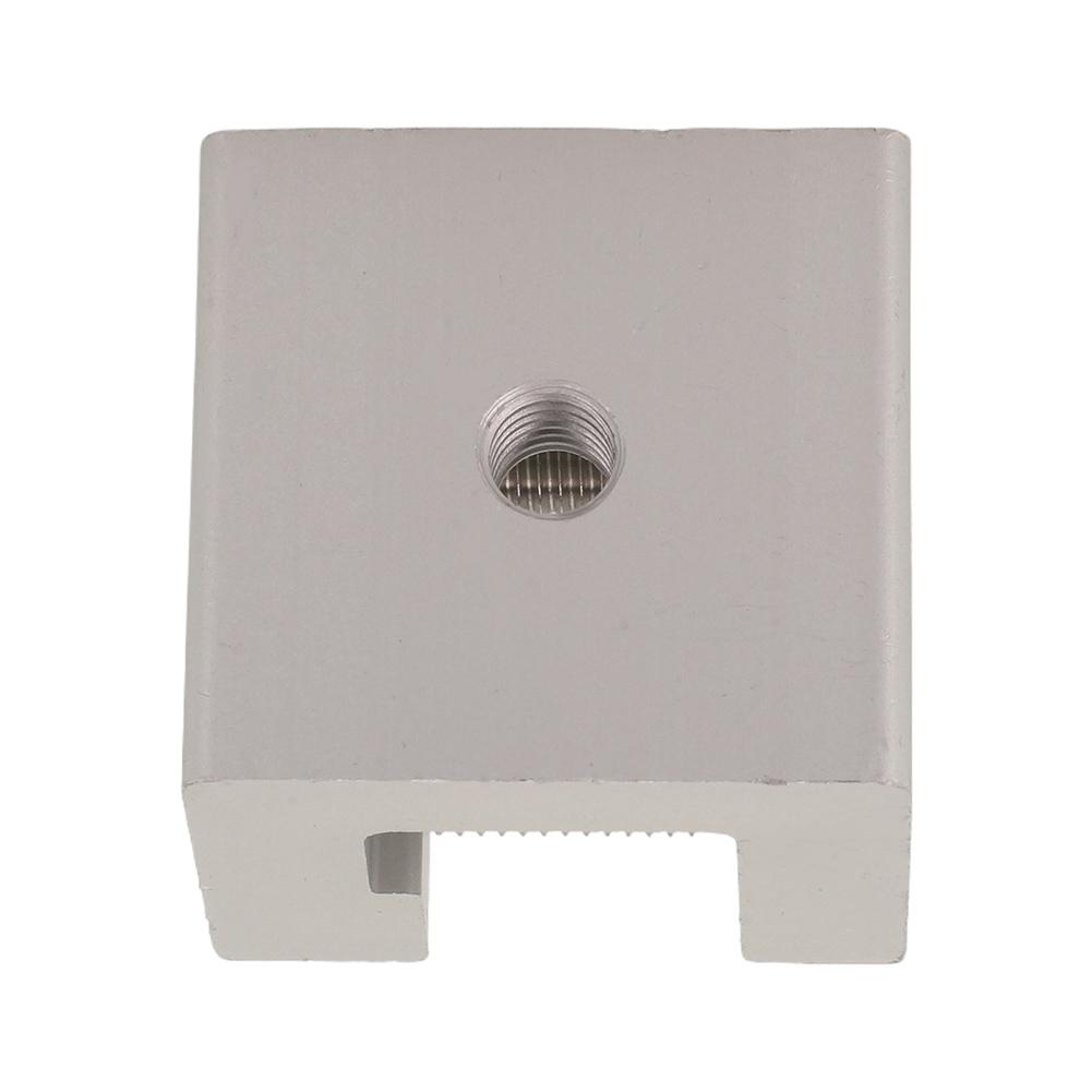 Solar Panel Mounting Sliver Solar Clamp Mount Aluminum Alloy Roof Clamp Photovoltaic System Clamp Stainless Steel Screws