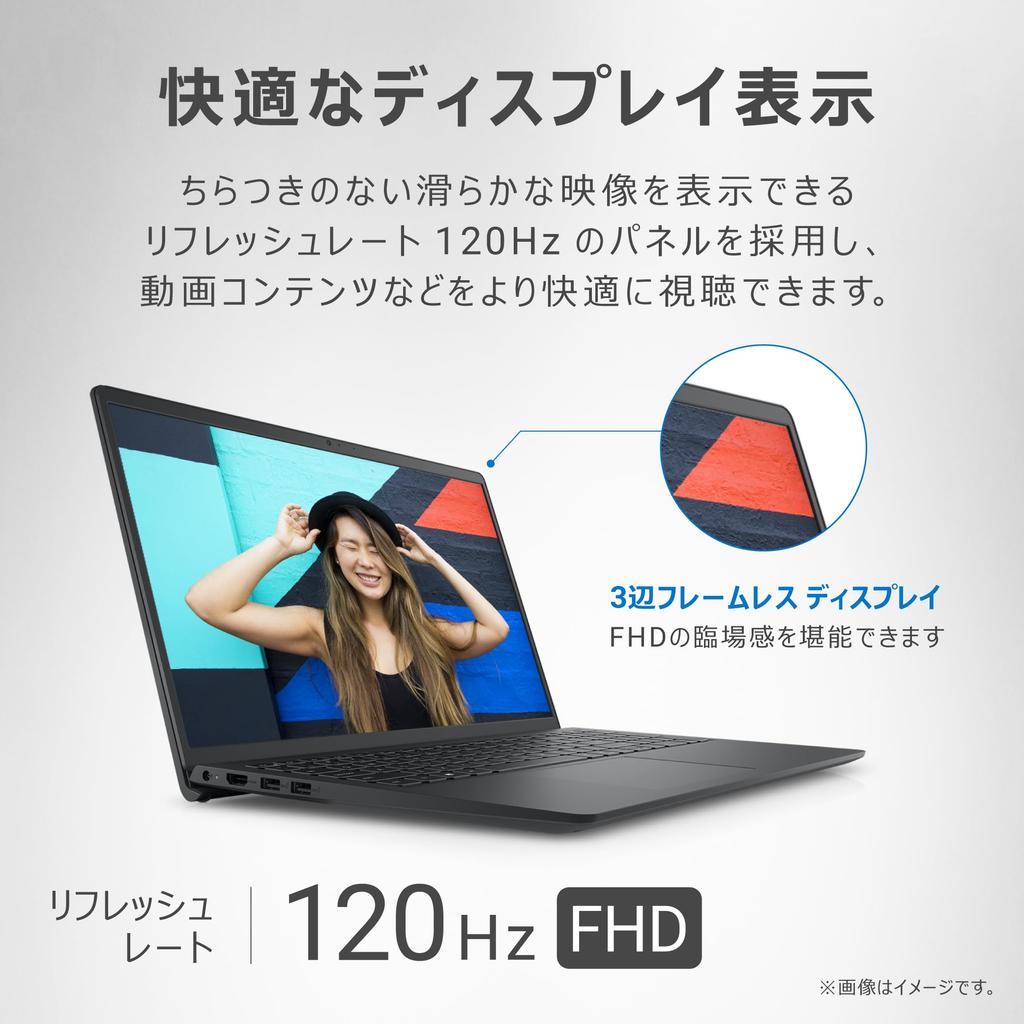 Dell Inspiron 15 3520 Intel Core 16GB 512GB Office Windows Carbon Repair Service 15.6-inch Laptop, i7-1255U, Memory, SSD, 2021, 11, Black, 1-Year