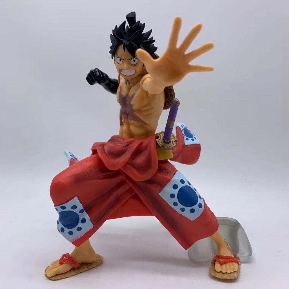 Новые Фигурки Luffy из One Piece и Страны Кимоно Модели Фигурки Аксессуары Подарки на День Рождения Креативные Аниме Игрушки