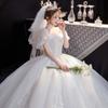 New Wedding Dresses for Brides with Tails, Simple Atmosphere, Princess Style, French Style, Light Main Pregnant Women, Small People, Dresses