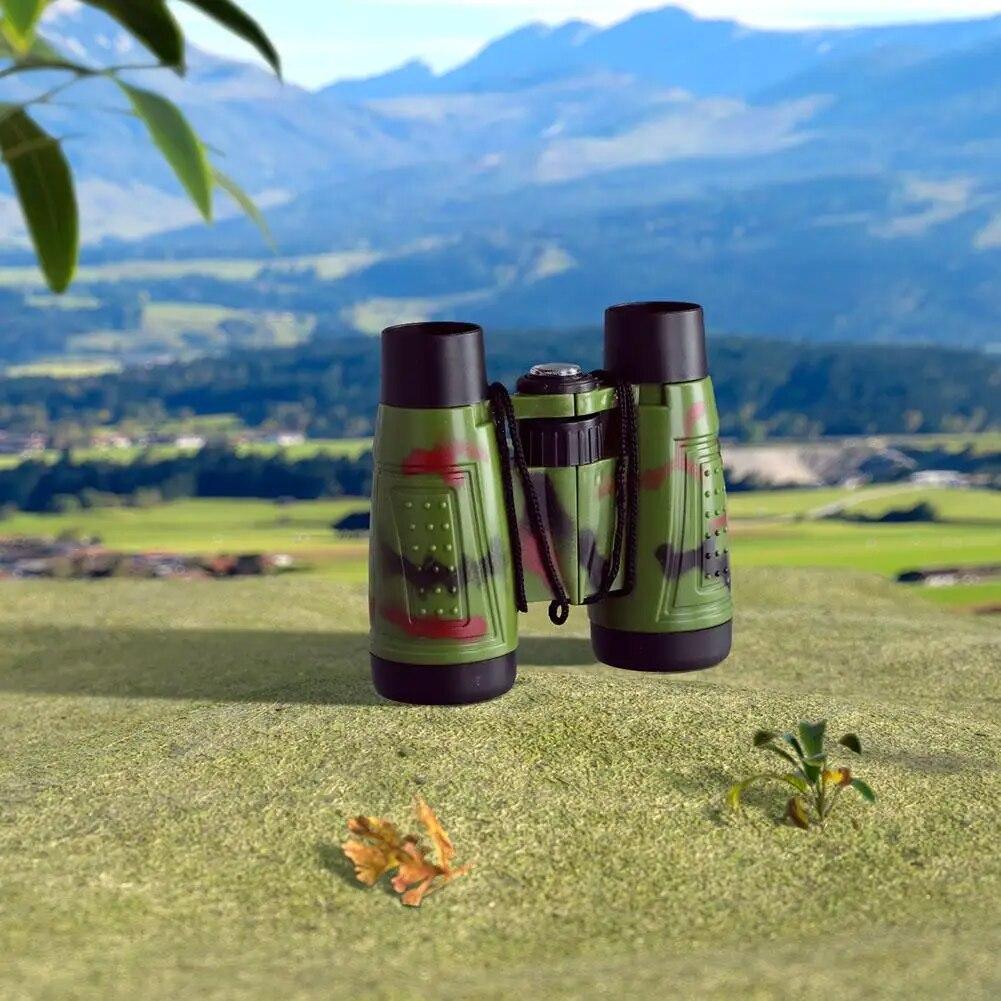 6x30 бинокль детский уличный телескоп моделирование складной открытый охота кемпинг поле выживания игры телескоп игрушечные лошадки