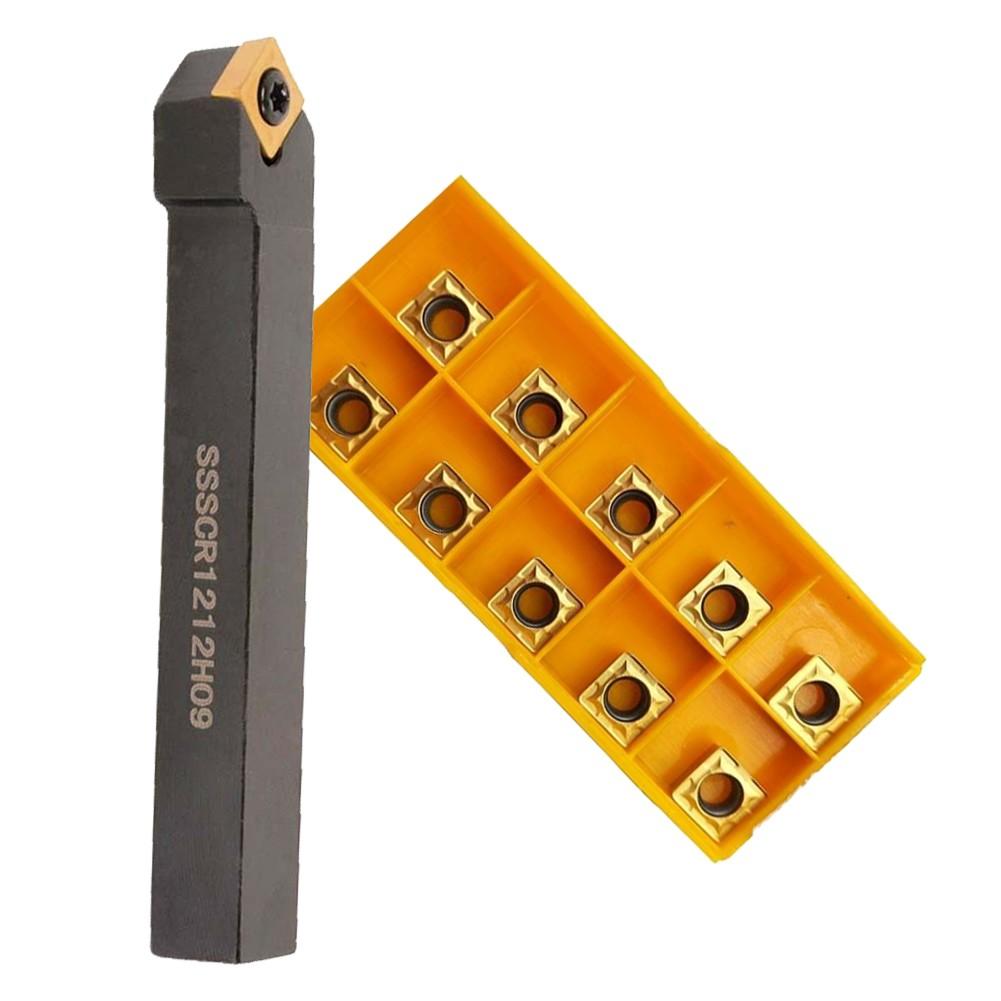 SSSCR1212H09 12*100мм Токарный держатель + СМП SCMT09T308 SCMT32.52