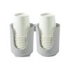 Disposable Paper Cup Holder Luxury Simple Space Save Plastic Multi-functional Desktop Cup Sorting Storage Rack Home Organizer