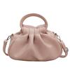 Vintage Pleated Bag Cloud Underarm Bag Hand Bag Single Shoulder Crossbody Bag