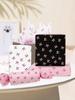 20pcs Pink Bow Gift Wrapping Paper, Suitable for Packaging Birthday and Wedding Gifts