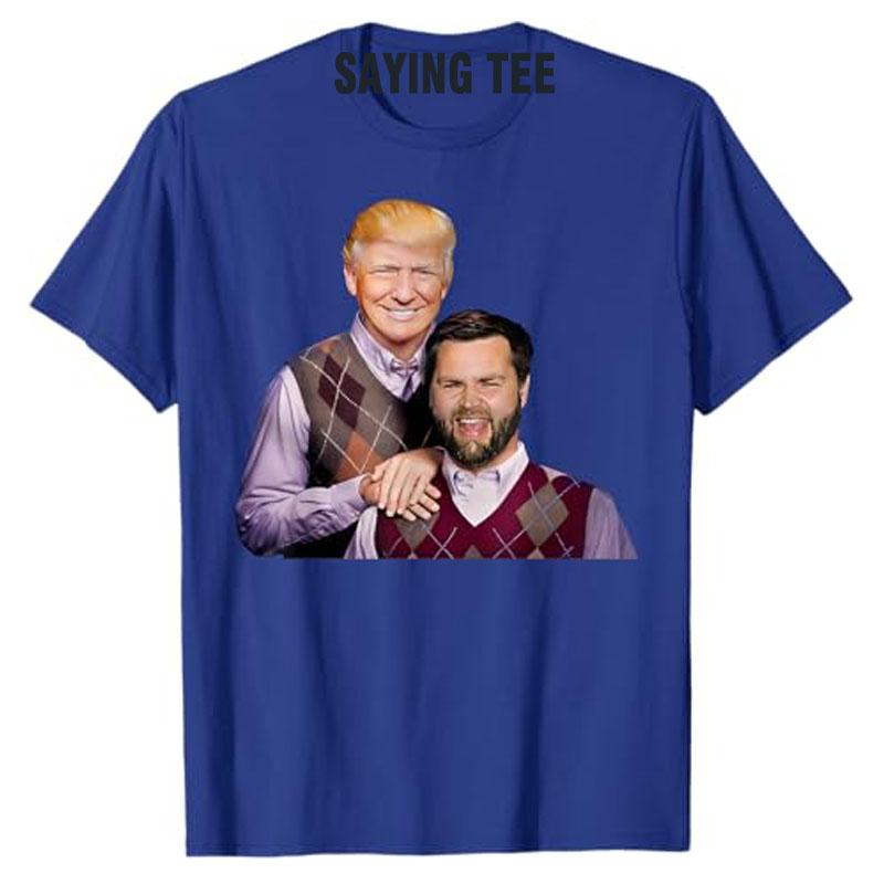 MAGA Вэнс 2024 Братья Смешная Пародия MAGA Дж.Д.. Футболка Vance Bros Юмор Смешная Кампания Графическая Одежда Короткий Рукав Футболка с Надписью