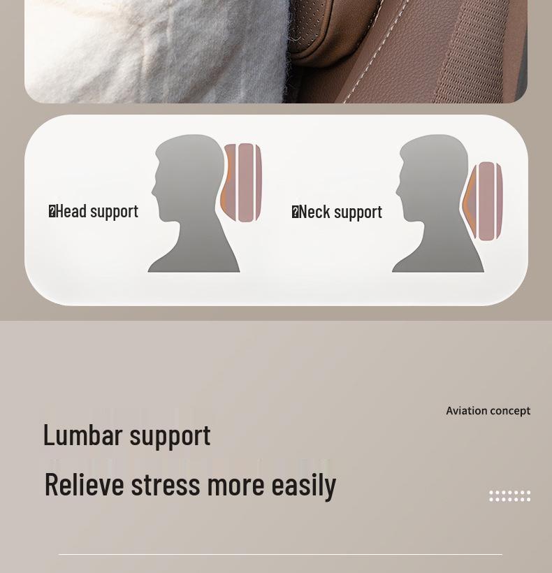 Compatible with Denza D9/N7/N8/X: Car Headrests, Neck Pillows, Lumbar Cushions, and Interior Accessories.