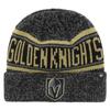 Bonnet - 47 Brand - McKoy Vegas Golden Knights - Noir Et or - Adulte Homme - 100% Acrylique