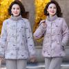 Новая зимняя китайская флисовая куртка средней длины для женщин, утолщенная хлопковая куртка, теплая хлопковая куртка