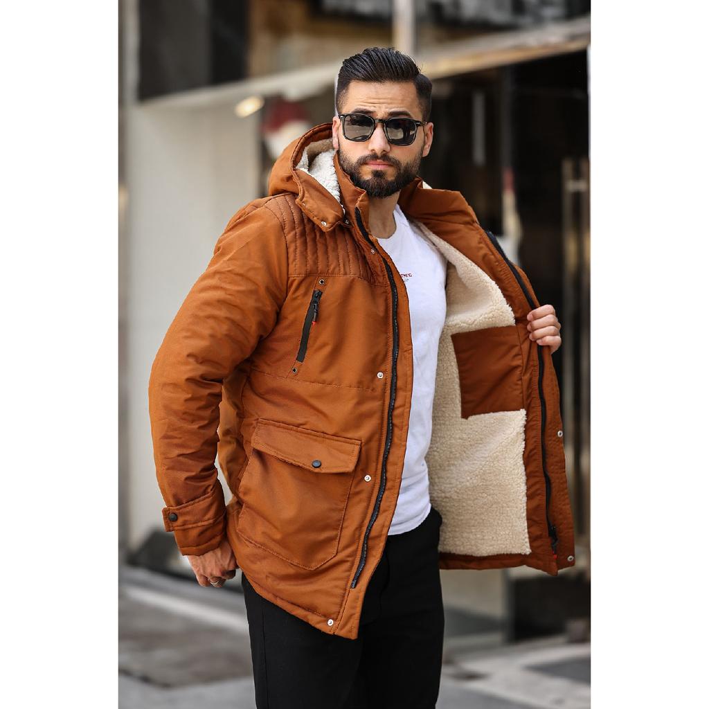 Winter Long Coat With Fur Inside