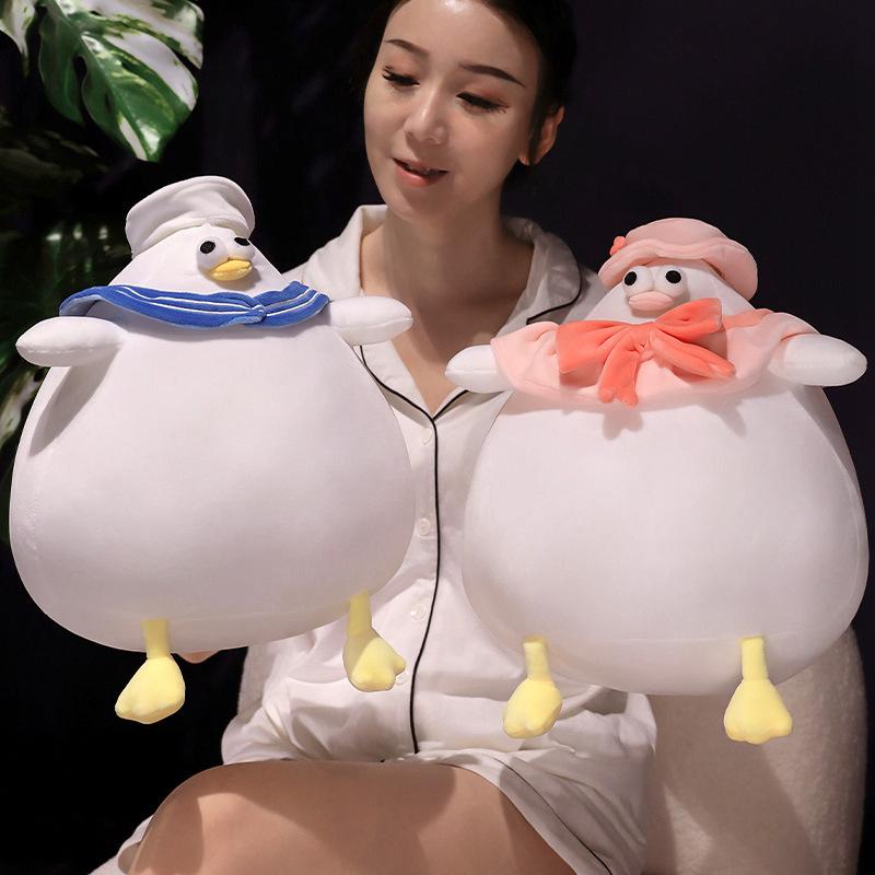 Кукла-курица Кукла-курица Плюшевая игрушка, превращенная в деревенскую цветочную курицу Подарок на день рождения Забавная и милая леди-курица