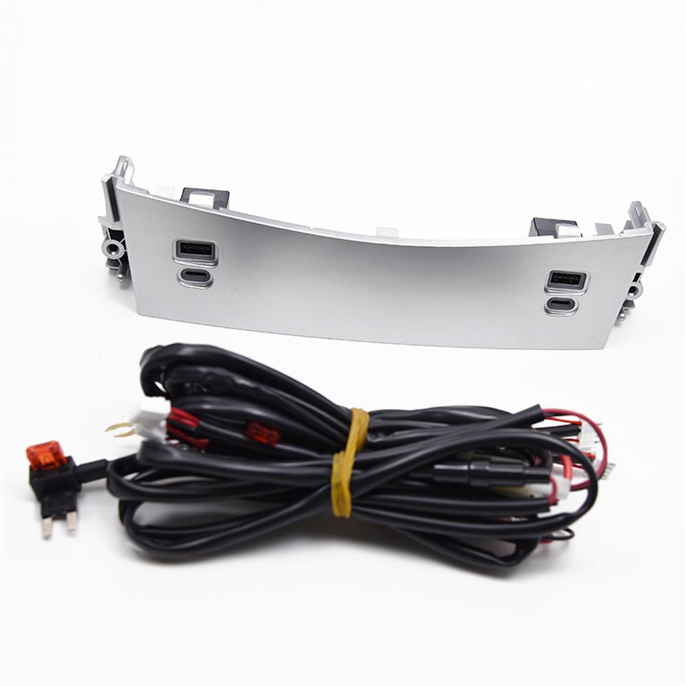 Модифицированная нижняя панель кондиционера с USB-зарядкой для Toyota Corolla 2010-2013 без отверстия