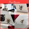Halloween Cartoon Devil Rose Skull Reading Mummy Pattern Paste Decor Sticker