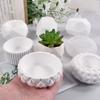 NEW Crystal Epoxy Casting Mould Resin Molds Succulent Plants Vase Molds Flower Pot Silicone Mold