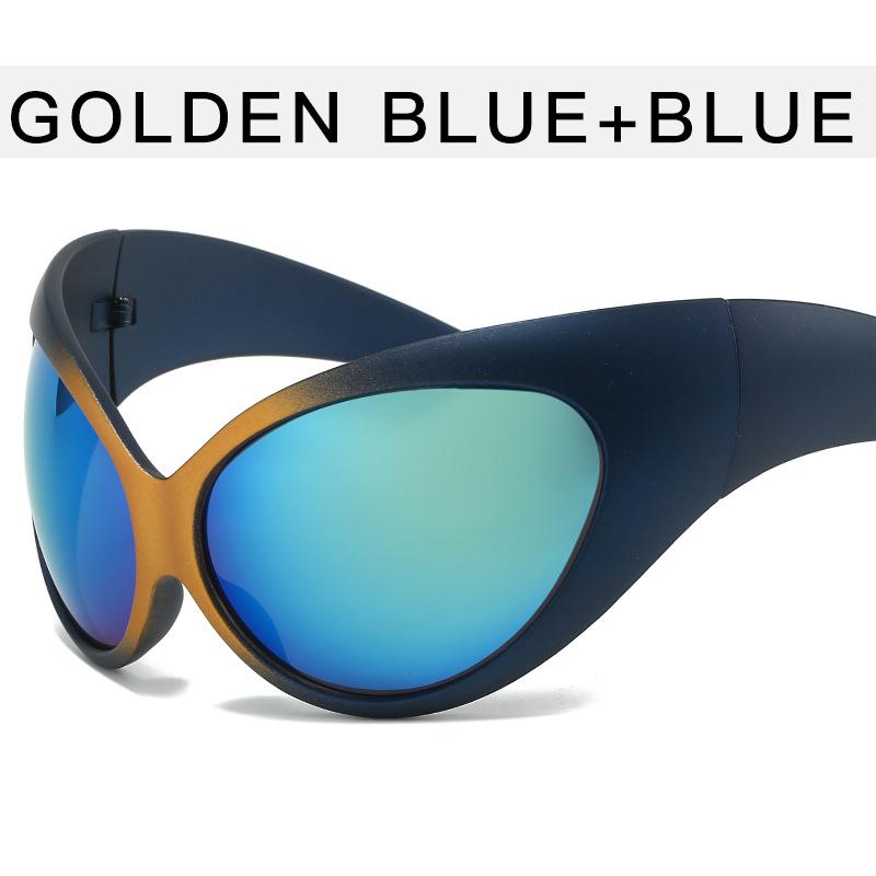 Солнцезащитные очки в космическом стиле, дизайнерские, мужские, женские, в форме маски, для рыбалки, велоспорта, солнцезащитные очки, мужские, женские, панк, Y2K, солнцезащитные очки, мужские, женские