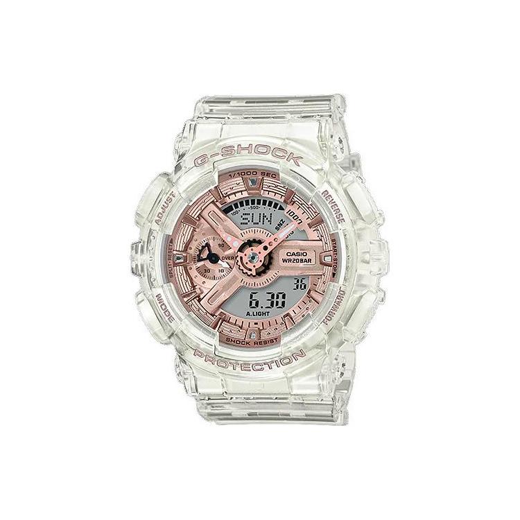 Casio Унисекс Серия парных часов Черные часы GA-700SK-1ADR+GMA-S110SR-7A