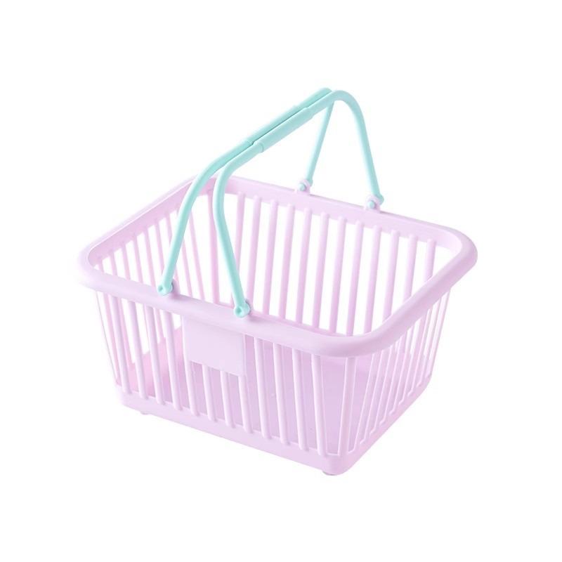 Портативная корзина для хранения Macaron Colored Girl Heart Sticker Candleware Drunk Jewelry Storage Corsane Desktop Storage Corsane