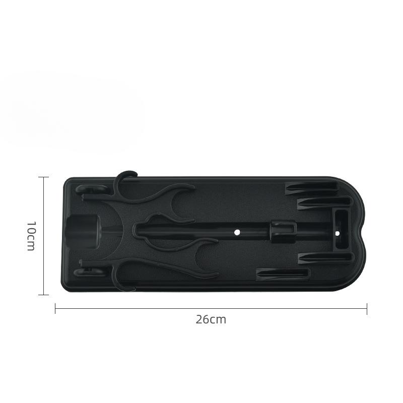 Пластиковая подставка для ножей Бытовая подставка для хранения кухонных ножей Съемный и складной держатель для ножей Бытовой кухонный инструмент для хранения