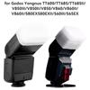 Flash Diffuser Speedlight For Canon TT685II/V850III/V860/V860II/580EX 580EXII/560III Camera Flash For Canon Godox Flash Diffuser