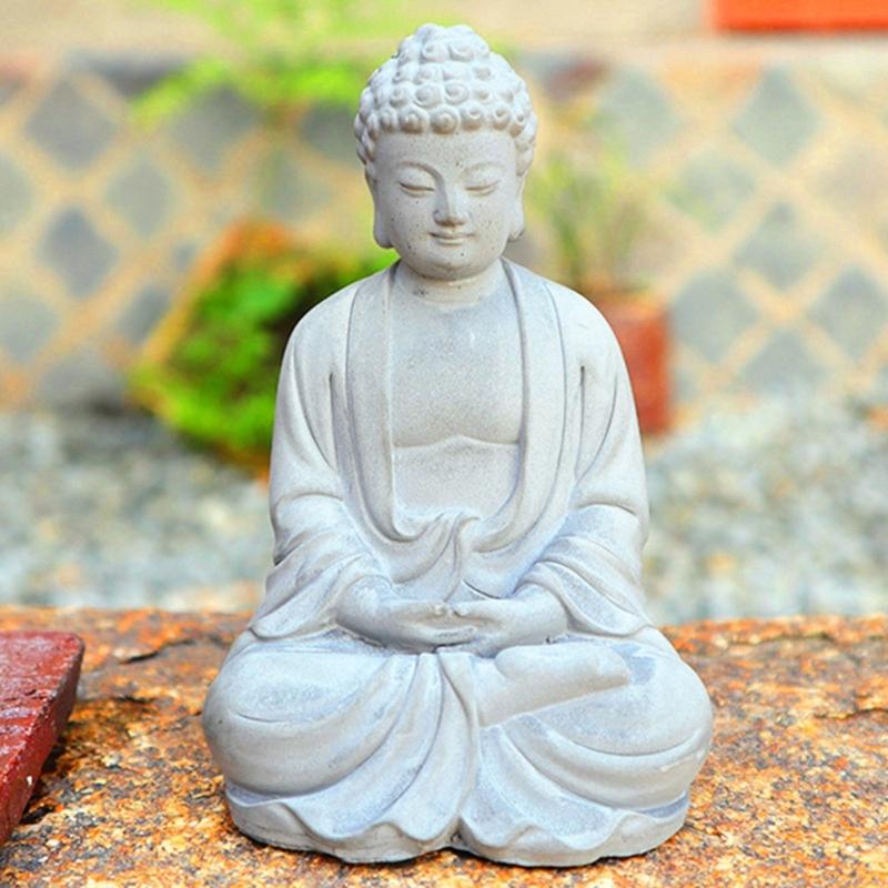 Candle Moulds Clay Moulds Crafts Moulds Hand-making Supplies Buddhism Shape Non-stick Silicone Material for Figure Craft