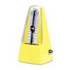 Asdays Metronome Pendulum Musical Instrument High Precision Mechanical Compact Piano Practice X 11.7 20.3cm (Yellow)