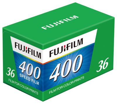 Fujifilm 35-мм цветная негативная пленка Fujicolor FUJIFILM400 Чувствительность ISO 400 36 снимков Один предмет 135 FUJIFILM 400 EC 36EX1
