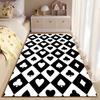 Playing Card Symbols Pattern Carpet suitable as a non-slip mat for the living room or bedroom sofa