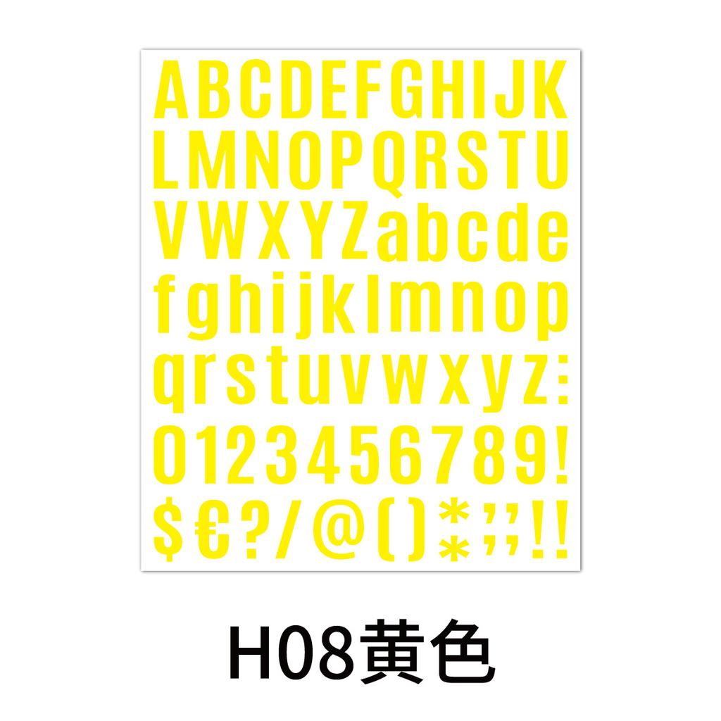 Жирная Буква Наклейка 1 Дюйм Комбинация Стакан для Воды Креативный Ручной Аккаунт