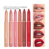 2 IN 1 Stick on-Stick Cup Lipstick Waterproof Long Lasting Lips Makeup Velvet Matte Lip Tint Pen Daily Women Cosmetics Nude Pink
