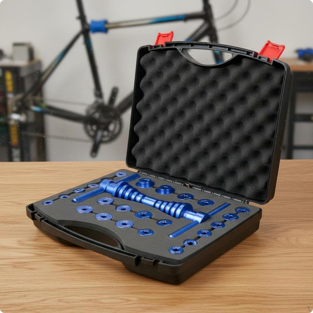 Bike Bearing Press Kit Multi Size Cycle Tool Set Easy to Use Installation