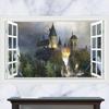 Generic 3d Windows Harry Potter Hogwarts Magic Castle Wall Decal Decor Sticker