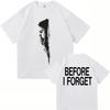 Футболка The Kid Laroi Before I Forget 2026 Новый Альбом Унисекс Одежда Харадзюку Высококачественные Топы Хлопковые Футболки Винтаж