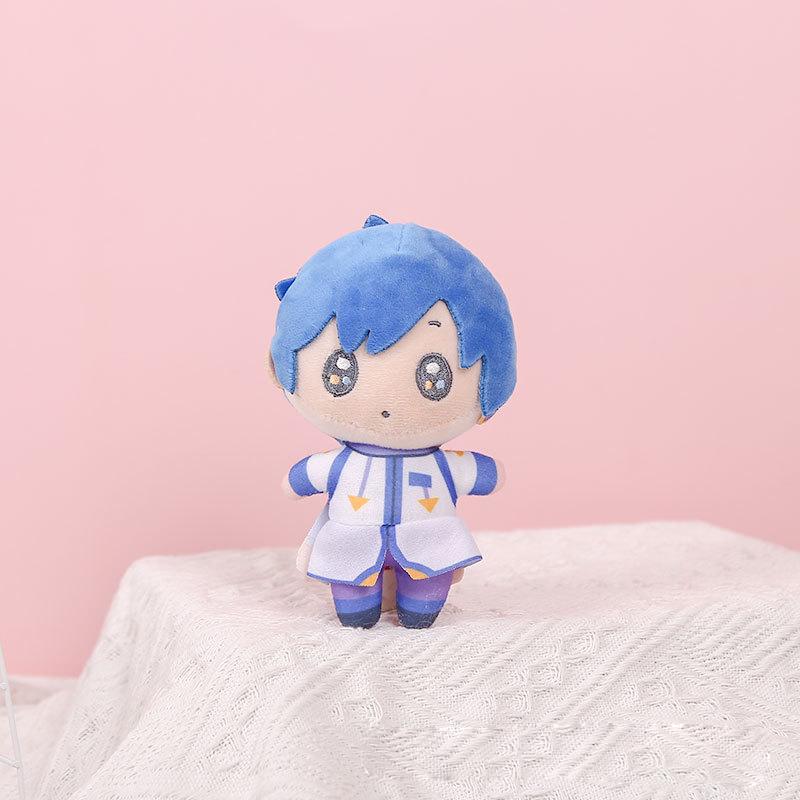 Новый Плюшевый Брелок Hatsune Miku 14см Аниме Серия KAITO MEIKO Len Rin Милый Мягкий Набивной Кукла Брелок Подвеска на Сумку Подарок для Девочек