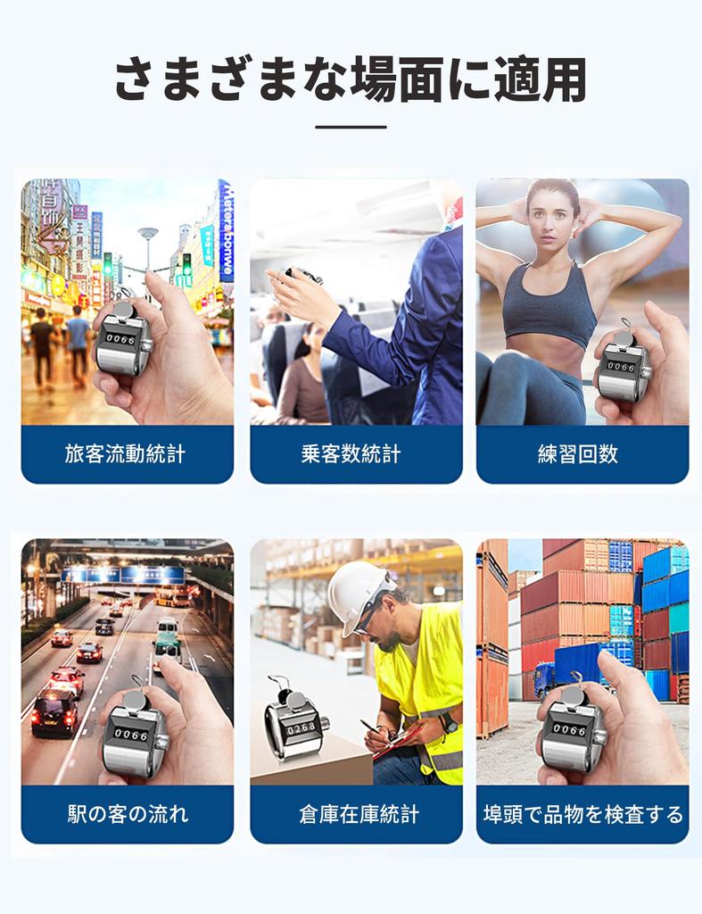 Happykau Ручной счетчик для подсчета мячей и цифровой настольный счетчик 4-разрядный для бейсбола, подсчета, опросов и многого другого. Компактный, Водонепроницаемый,