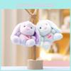 Soft And Huggable Plush Rabbit Toy Beautiful Gift For Girls Perfect For Keychains