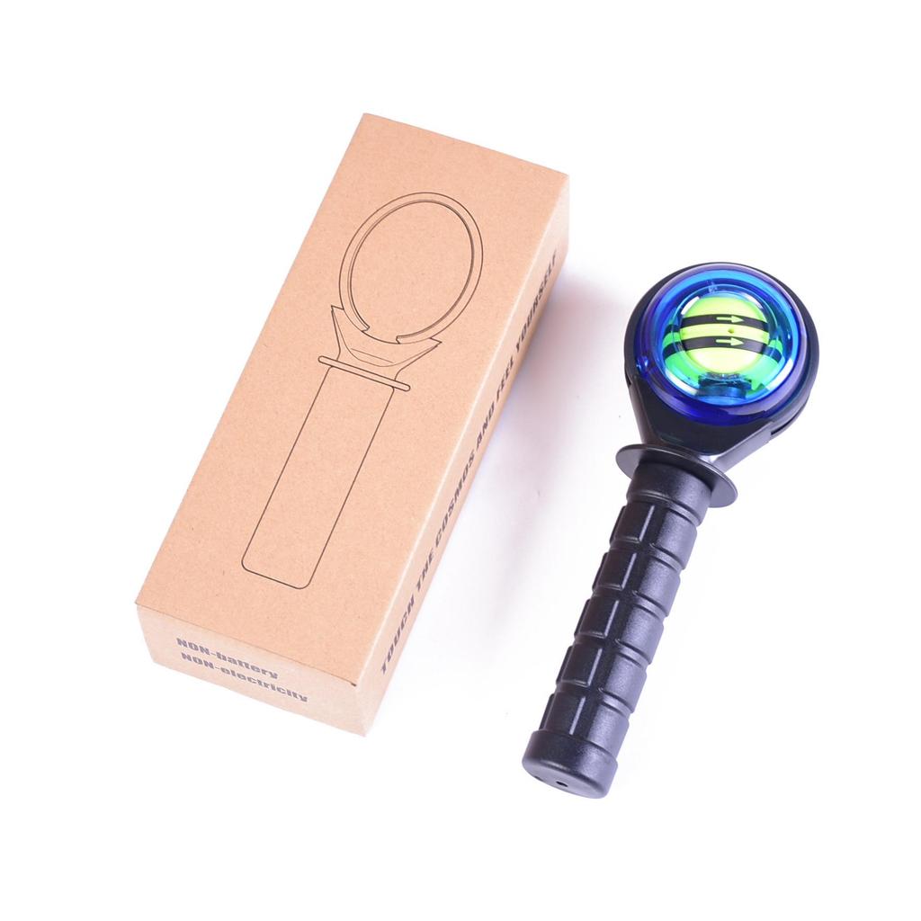 Кистевой силовой шар с ручкой - Тренажер для силы хвата для кисти и руки