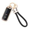 Чехол для ключа, совместимый с Honda NBOX Custom, Чехол для ключа, Чехол для смарт-ключа, Брелок для ключей в виде панды, Золотой, Черный [HOYZE] N-BOX N-VAN N-ONE